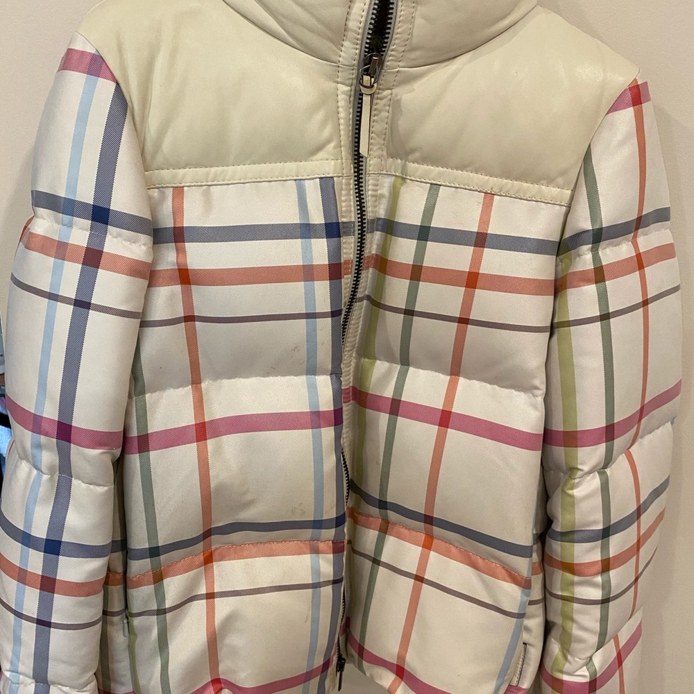 Coach Down Puffer Jacket Gem